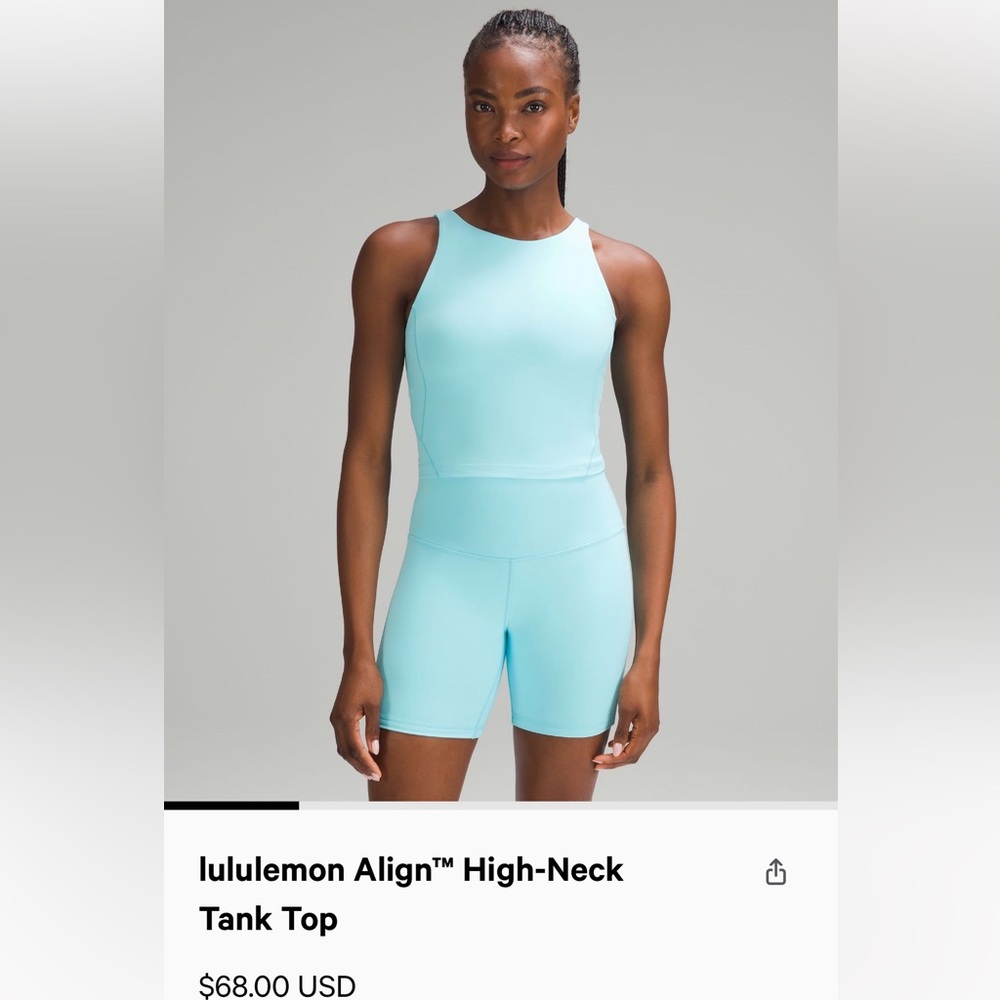 LuluLemon Align Top Size 6 - Picture 2 of 2